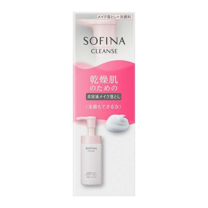 소피나 건성 피부를 위한 미용액 메이크업 리무버 클렌징폼 150ml