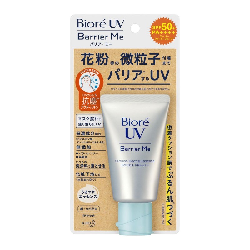 비오레 UV 배리어 미 쿠션 젠틀 에센스 60g SPF50+ PA++++