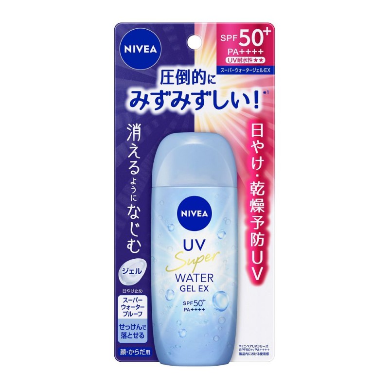 니베아 UV 워터 젤 EX 80g SPF50+ PA++++ 플로럴 아로마 향