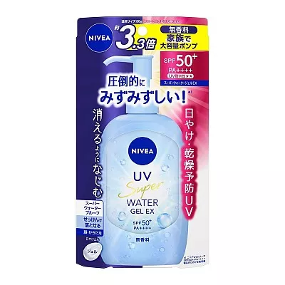 니베아 UV 워터 젤 EX 펌프 270g SPF50+ PA++++ 무향료