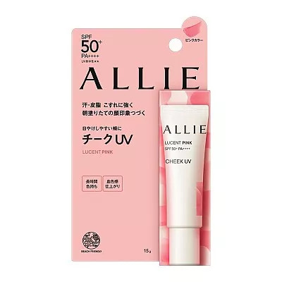 알리 크로노 뷰티 컬러 온 UV 치크 01 핑크 15g SPF50+ PA++++ 프레시 플로럴 향