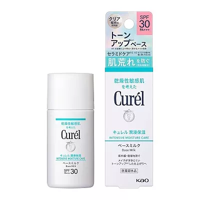 큐렐 윤침보습 베이스 밀크 30ml SPF30 PA+++ 무향료