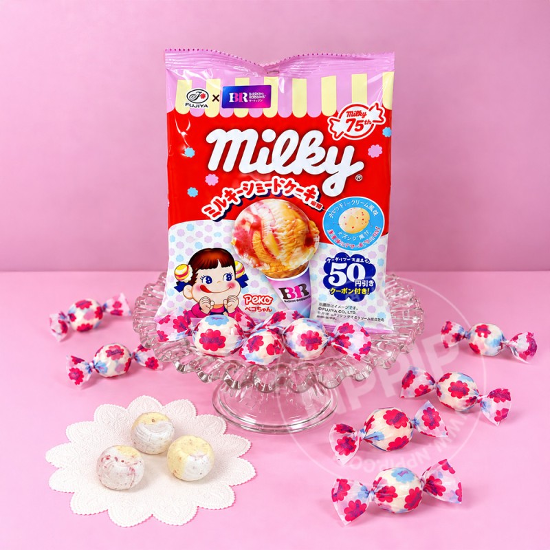 후지야 밀키 베스킨라빈스31 밀키쇼트케이크맛 57g