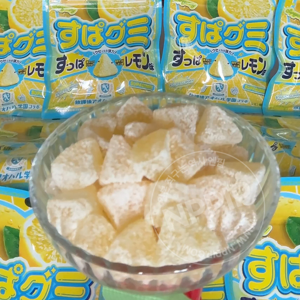 세븐일레븐 카바야 스파구미 방과후 아오하루 학원 콜라보 레몬 젤리 38g