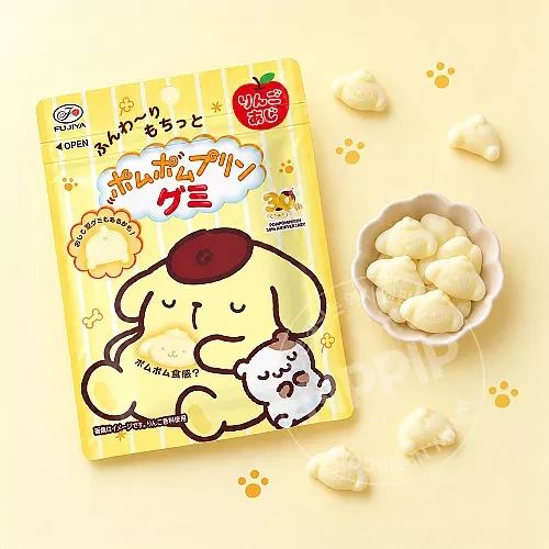 후지야 폼폼푸린 젤리 사과맛 54g