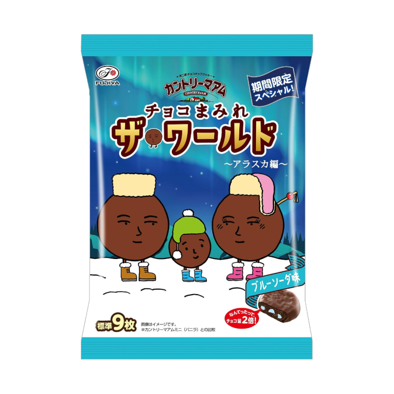 후지야 컨트리맘 초코마미레 더월드 알래스카편 초콜릿 92g