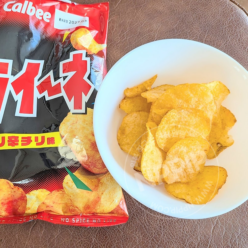 가루비 카라이네 매운 칠리맛 감자칩 52g