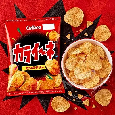 가루비 카라이네 매운 칠리맛 감자칩 52g