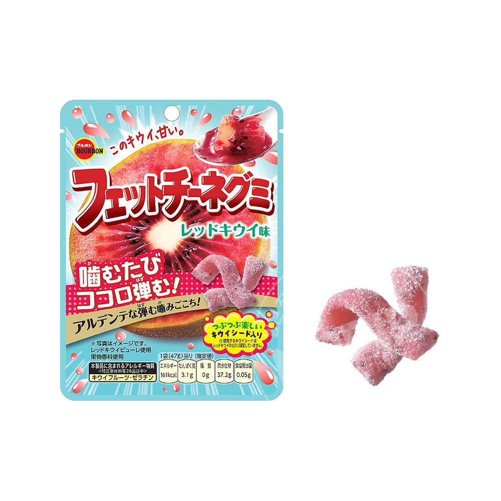 부르봉 페투치네 구미 레드키위맛 젤리 47g