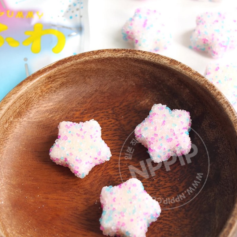 노벨 키라후와 별모양 구미 일본 별젤리 화이트소다맛 50g