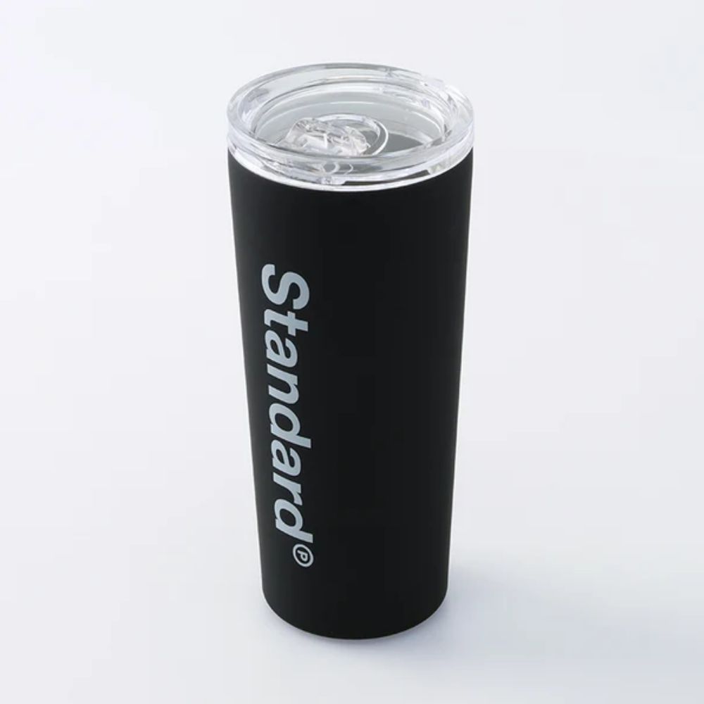 스탠다드 프로덕트 스테인리스 텀블러 뚜껑 포함 블랙 500ml
