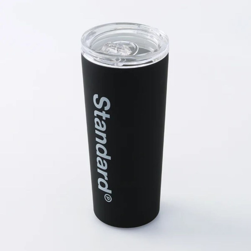 스탠다드 프로덕트 스테인리스 텀블러 뚜껑 포함 블랙 500ml