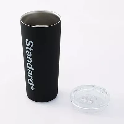 스탠다드 프로덕트 스테인리스 텀블러 뚜껑 포함 블랙 500ml