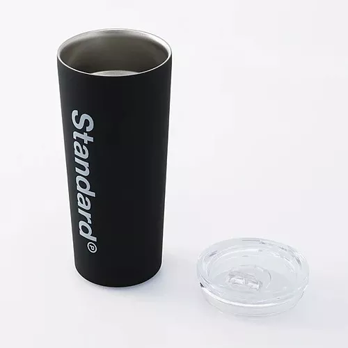 스탠다드 프로덕트 스테인리스 텀블러 뚜껑 포함 블랙 500ml