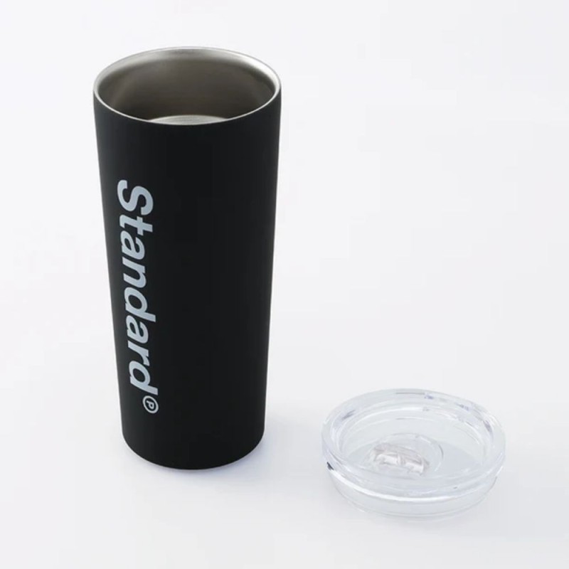 스탠다드 프로덕트 스테인리스 텀블러 뚜껑 포함 블랙 500ml