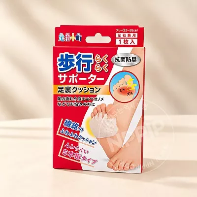 미노우라 아시유비코마치 보행 서포터 발바닥 쿠션 1매입