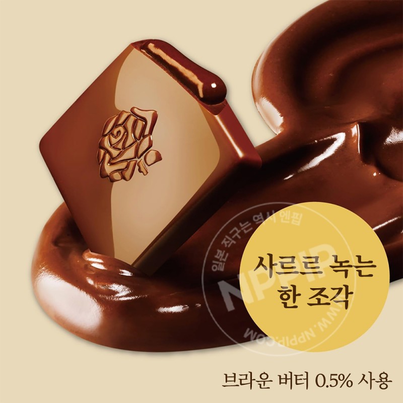 롯데 프리미엄 가나 농후 생초콜릿 풍부한 카카오 12개입