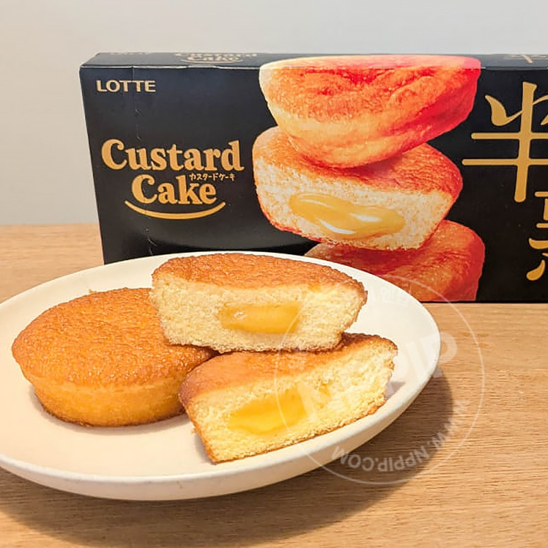 롯데 반숙 카스타드 케이크 3개입 85g