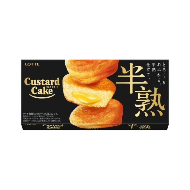 롯데 반숙 카스타드 케이크 3개입 85g