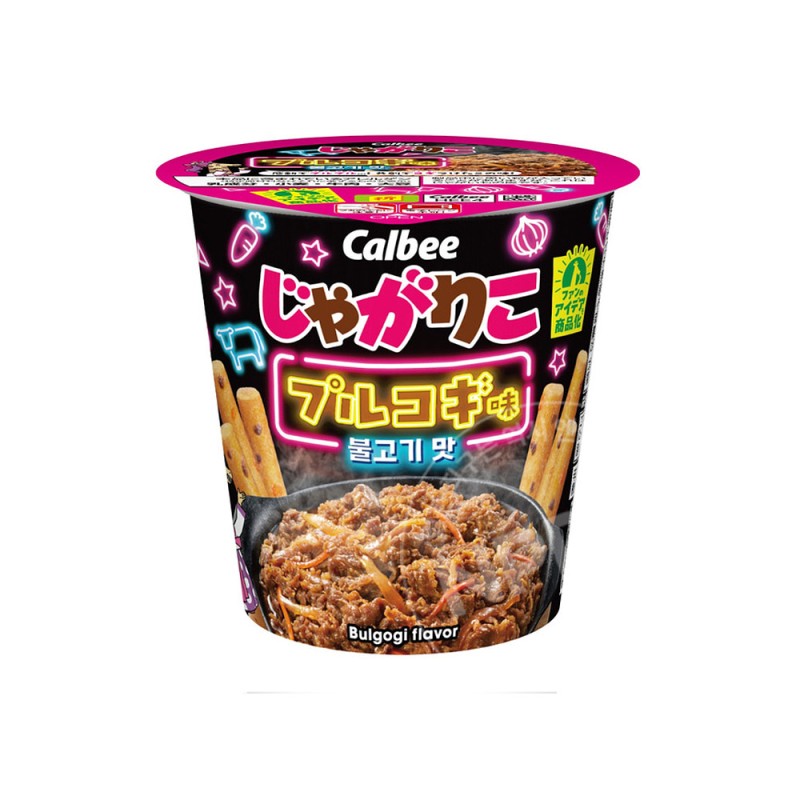가루비 자가리코 불고기맛 52g 일본 과자