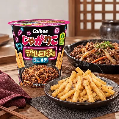 가루비 자가리코 불고기맛 52g 일본 과자