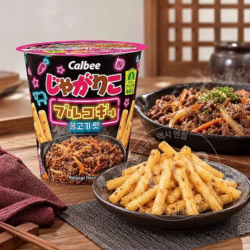 가루비 자가리코 불고기맛 52g 일본 과자