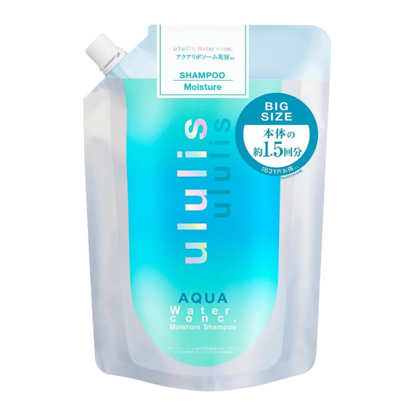 우루리스 워터콘크 아쿠아 모이스쳐 샴푸 리필 510ml