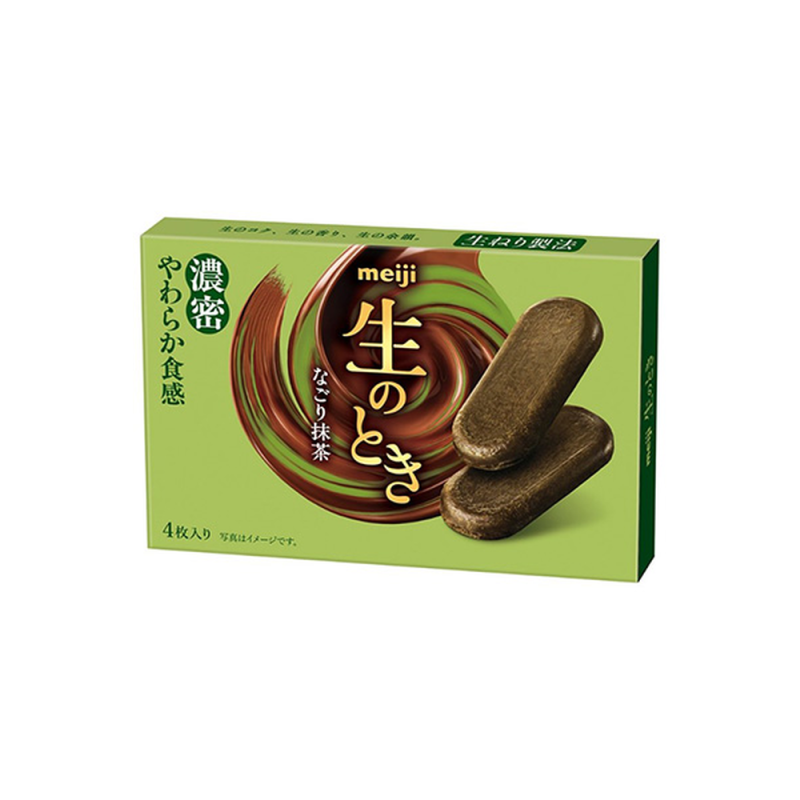 메이지 나마노토키 촉촉한 초콜릿 말차맛 4개입