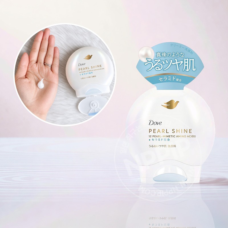 도브 펄샤인 촉촉한 피부 케어 건성추천 세안제 세라마이드 배합 클렌징폼 140g