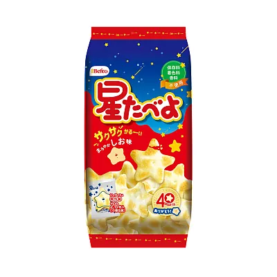 베프코 호시타베요 센베이 일본 쌀과자 소금맛 20매입