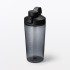 무인양품 입구가 넓어 씻기 쉬운 눈금 표시 원터치 보틀 블랙 700ml