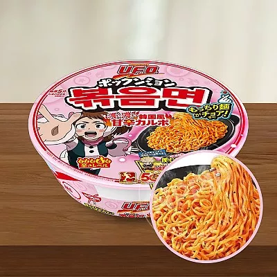 닛신 불닭까르보나라 야끼소바 나의 히어로 아카데미아 패키지 101g