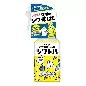 아스제약 시와토루 의류 주름 제거 탈취 스프레이 300ml
