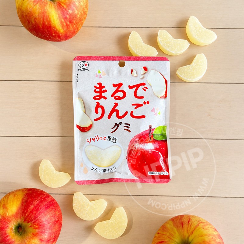 후지야 마루데링고 사과 퓨레 젤리 44g