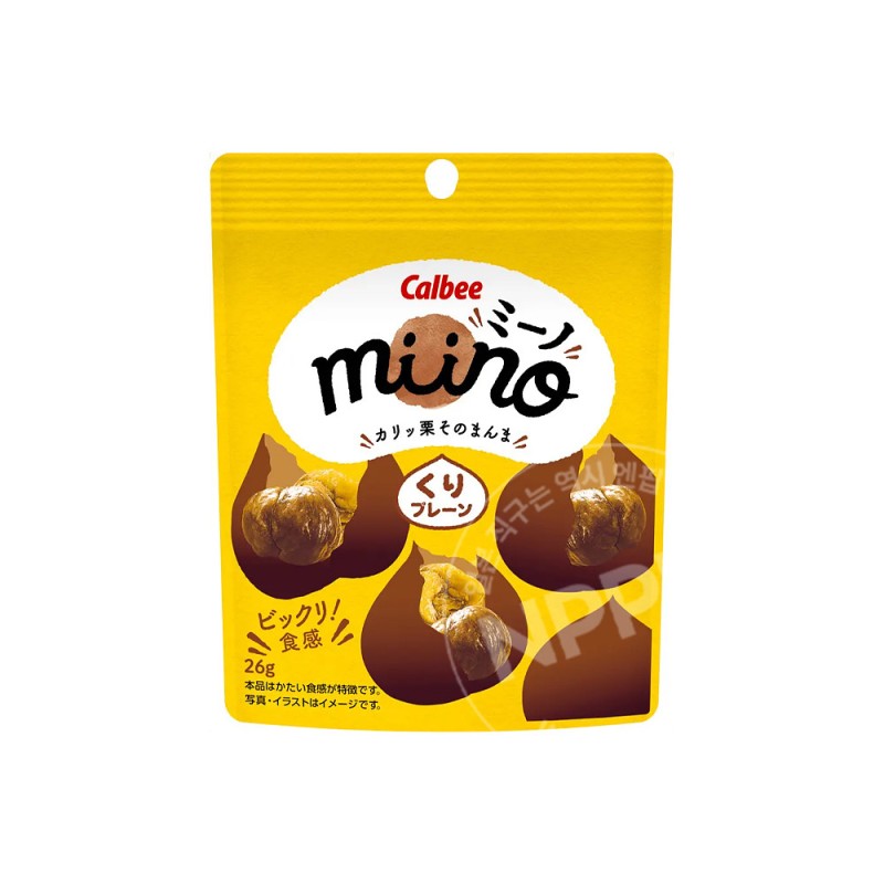 가루비 미노 밤맛 스낵 일본 과자 26g