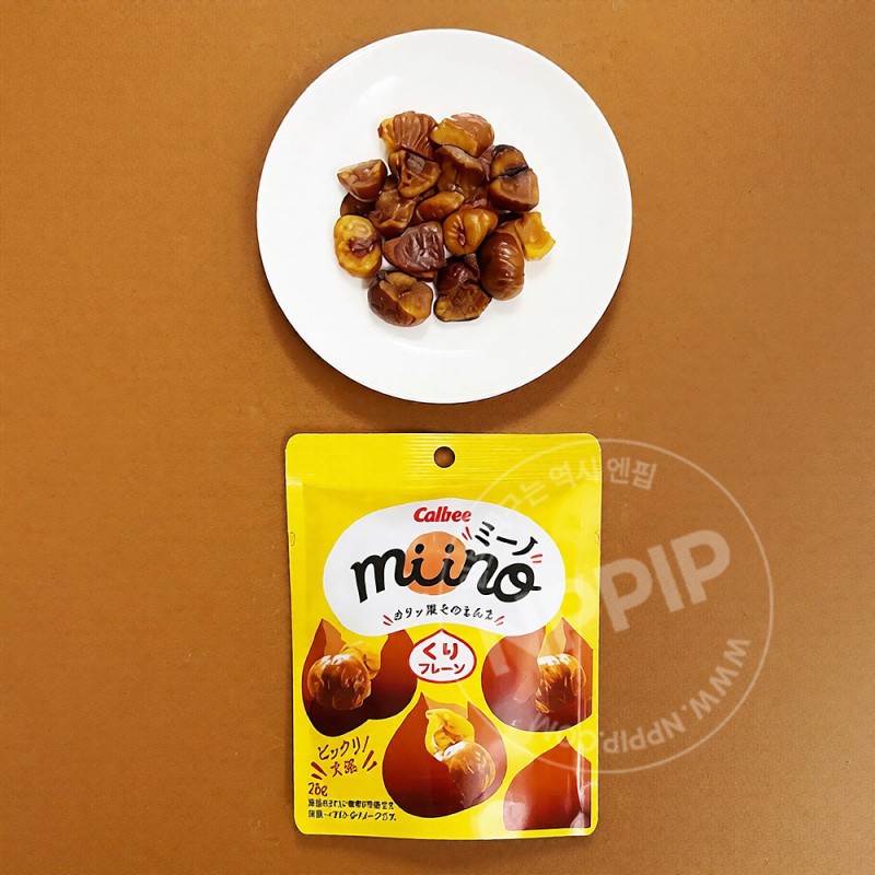 가루비 미노 밤맛 스낵 일본 과자 26g