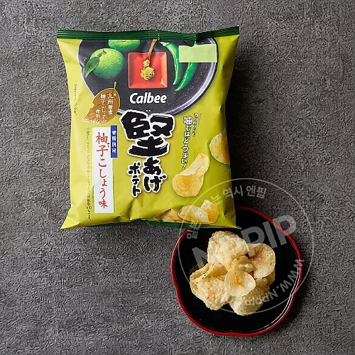 가루비 카타아게 포테토 유즈코쇼맛 감자칩 60g