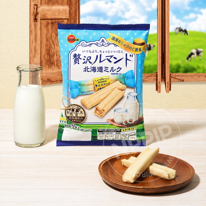 부르봉 프리미엄 루만도 북해도 밀크맛 9개입