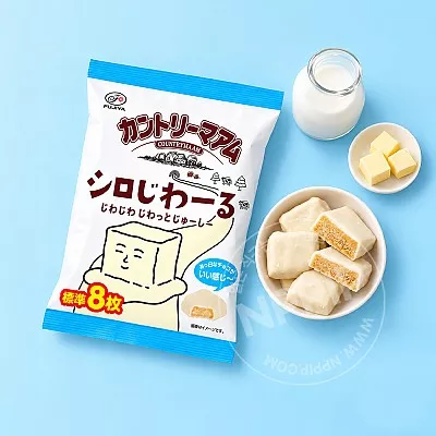 후지야 컨트리맘 시로지와루 초코쿠키 82g