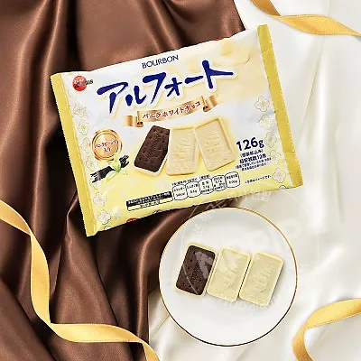 부르봉 알포트 바닐라 화이트 초코맛 126g