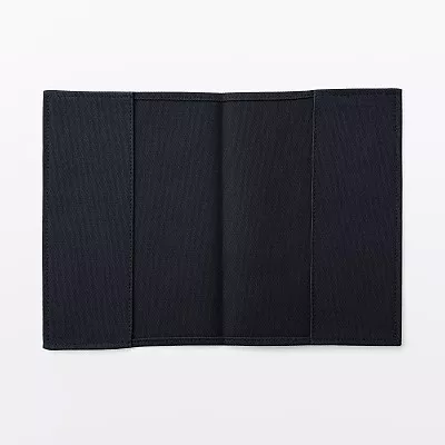 무인양품 캔버스 노트 커버 네이비 A5용