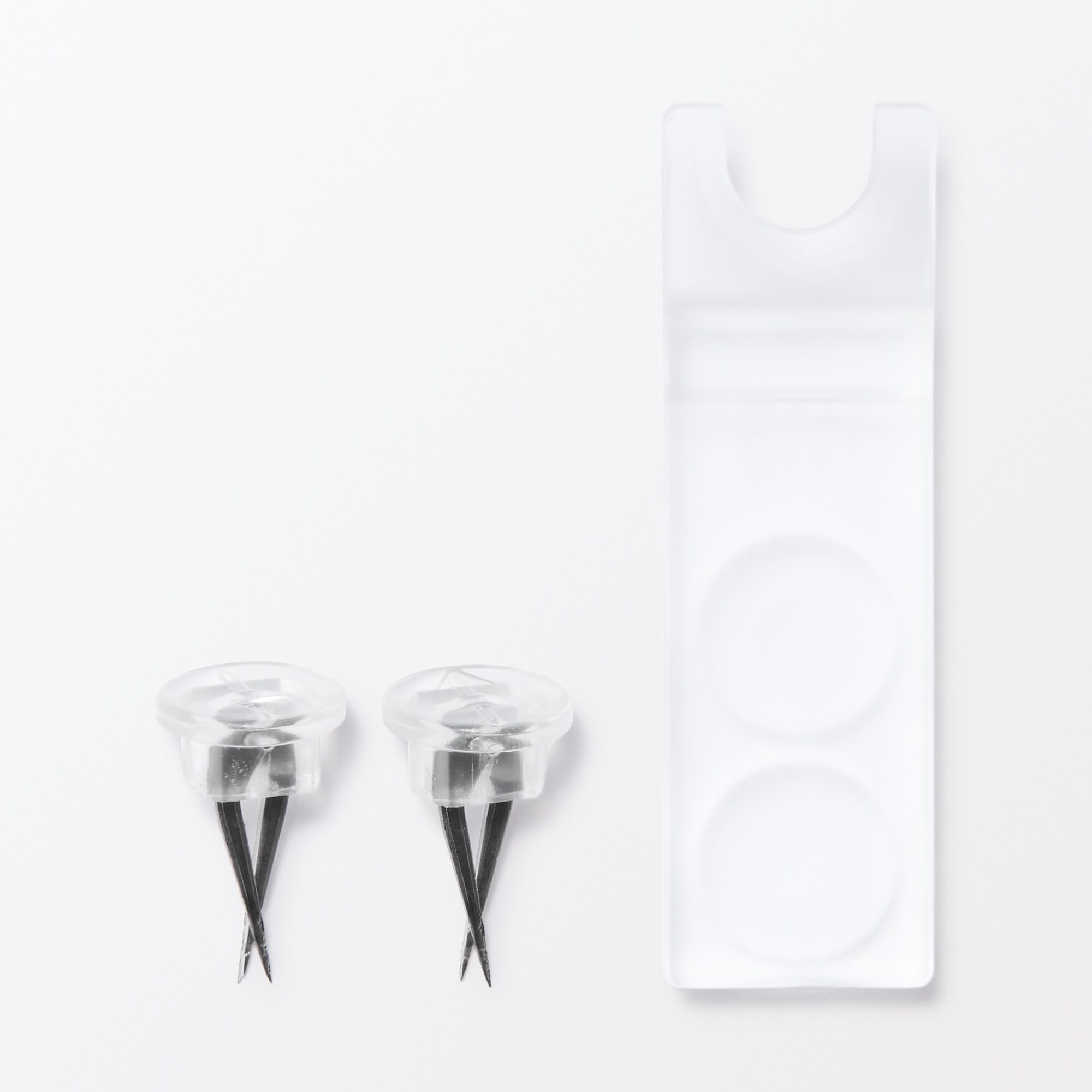 무인양품 벽에 붙이는 아크릴 디스플레이 ㄷ자형 약 폭 22x깊이 12x높이 2.5cm 5cm 석고보드용