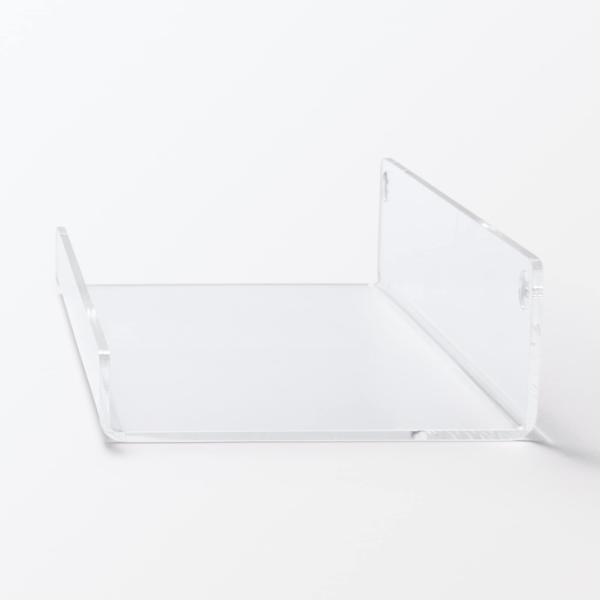 무인양품 벽에 붙이는 아크릴 디스플레이 ㄷ자형 약 폭 22x깊이 12x높이 2.5cm 5cm 석고보드용