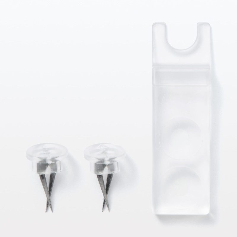 무인양품 벽에 붙이는 아크릴 디스플레이 박스형 약 폭 12.6x깊이 12.4x높이 15cm 석고보드용