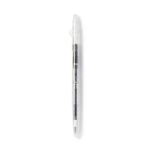 무인양품 문질러 지우는 슬림 볼펜 노크식 블랙 0.38mm