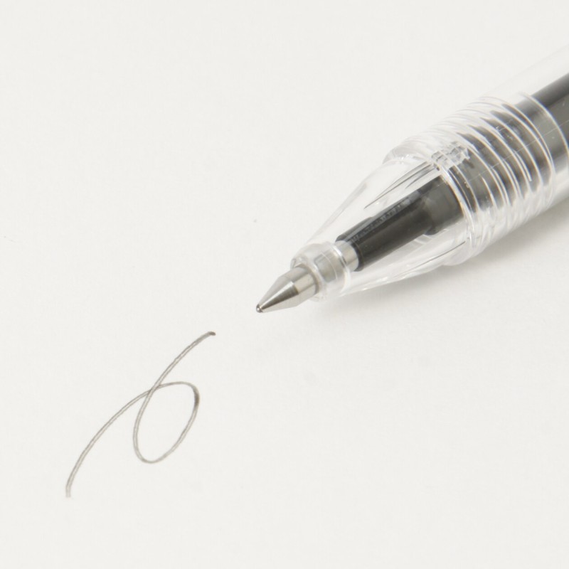 무인양품 문질러 지울 수 있는 볼펜 블랙 0.5mm