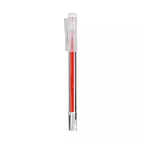 무인양품 문질러 지울 수 있는 볼펜 레드 0.5mm