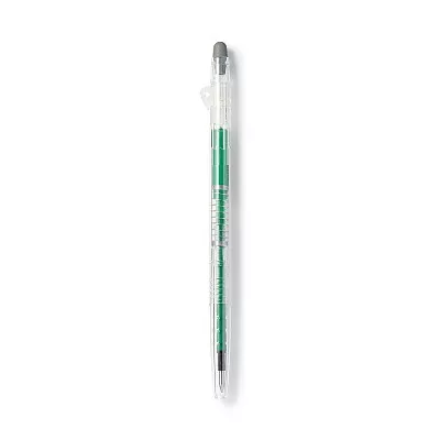 무인양품 문질러 지울 수 있는 슬림 볼펜 노크식 그린 0.5mm