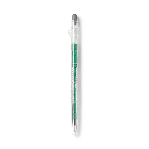무인양품 문질러 지울 수 있는 슬림 볼펜 노크식 그린 0.5mm