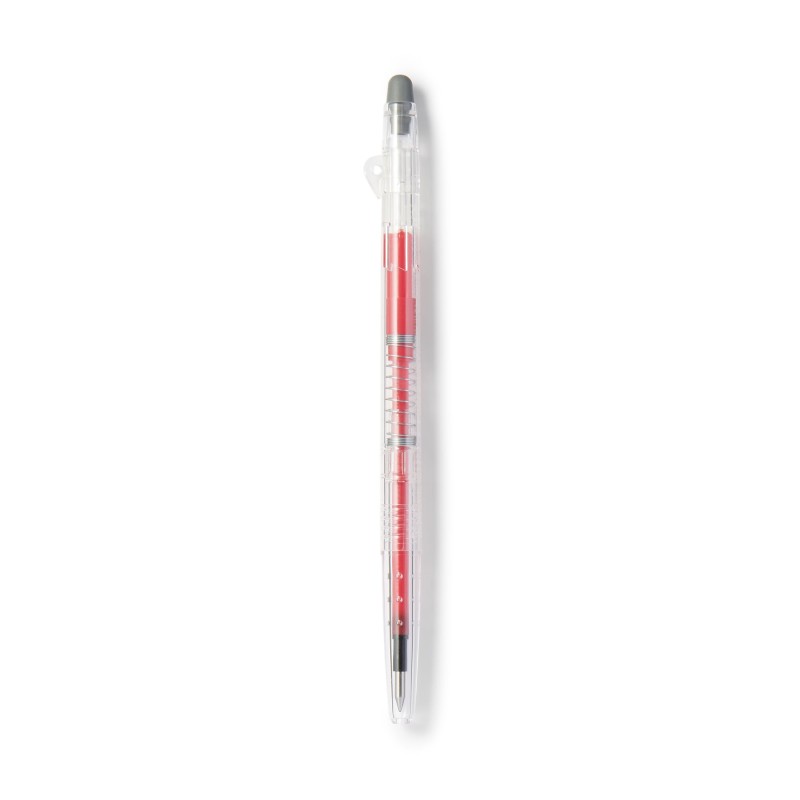 무인양품 문질러 지울 수 있는 슬림 볼펜 노크식 레드 0.5mm